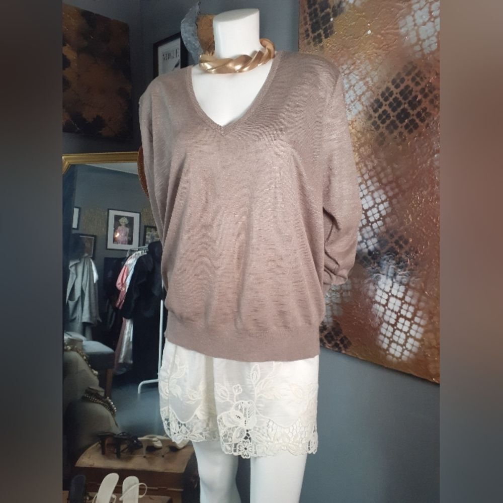 Nwt Zara Combination Lace Sweater